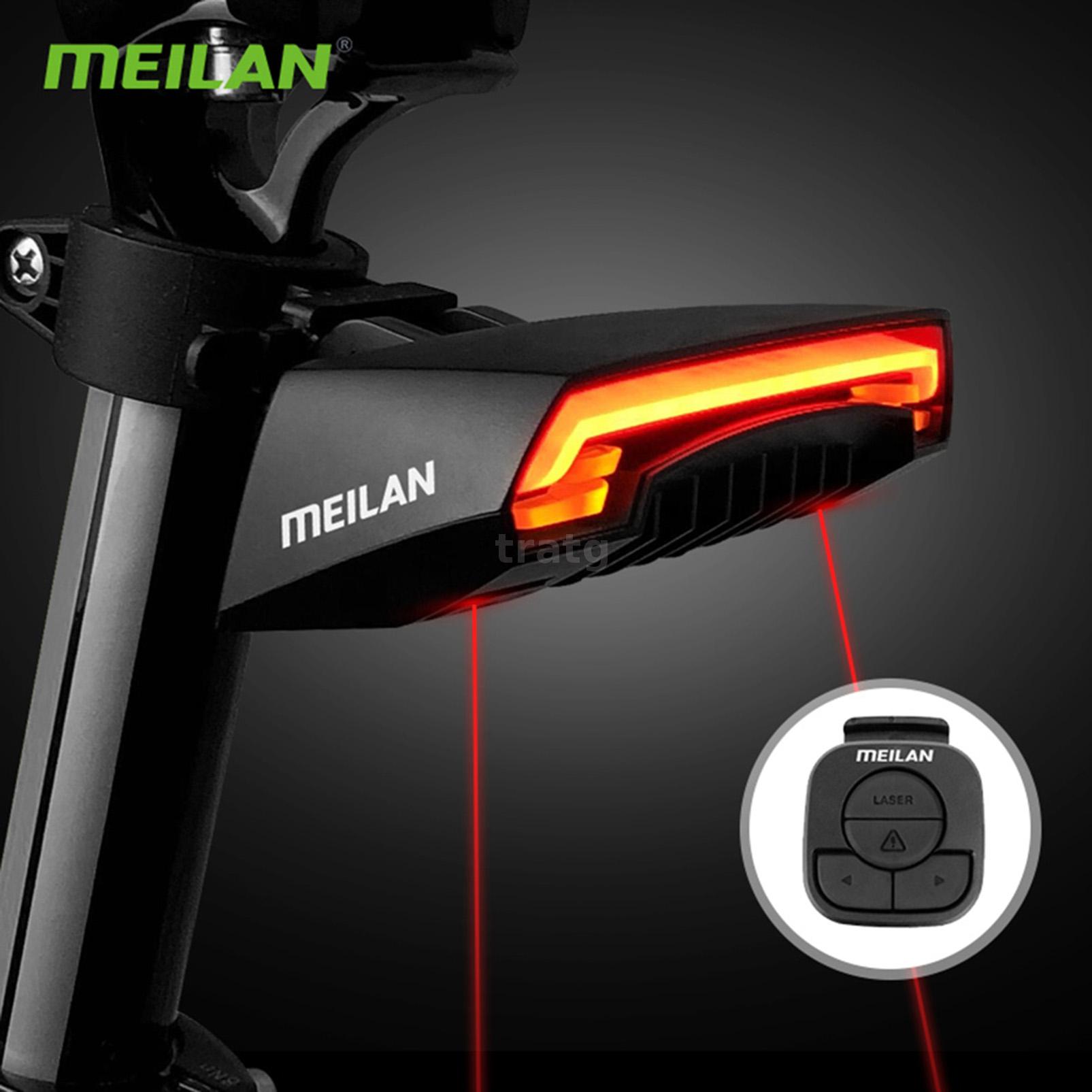 5PC Meilan X5 LED Fahrradlampe Super Hell Fahrradlicht